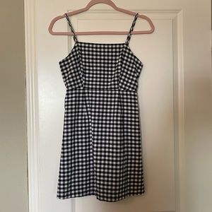 checkered dress
